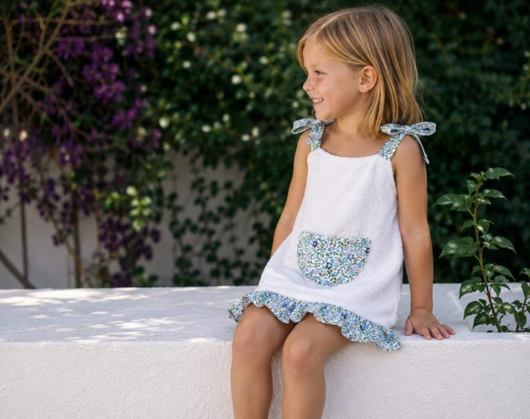 Vestido rizo Hortensia - Imagen 1