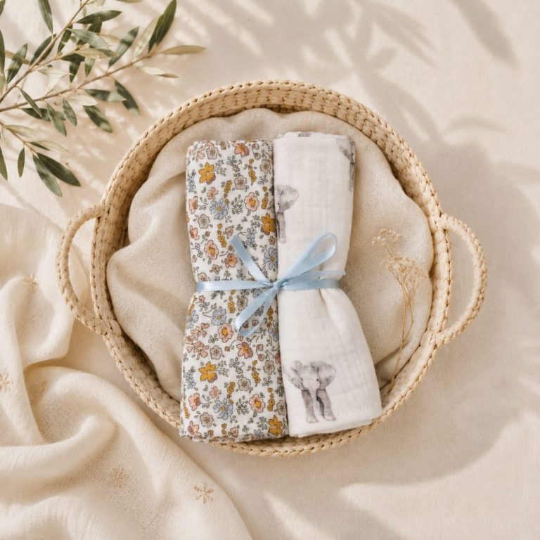 Pack gasitas Florecillas beige/Elephant - Imagen 1