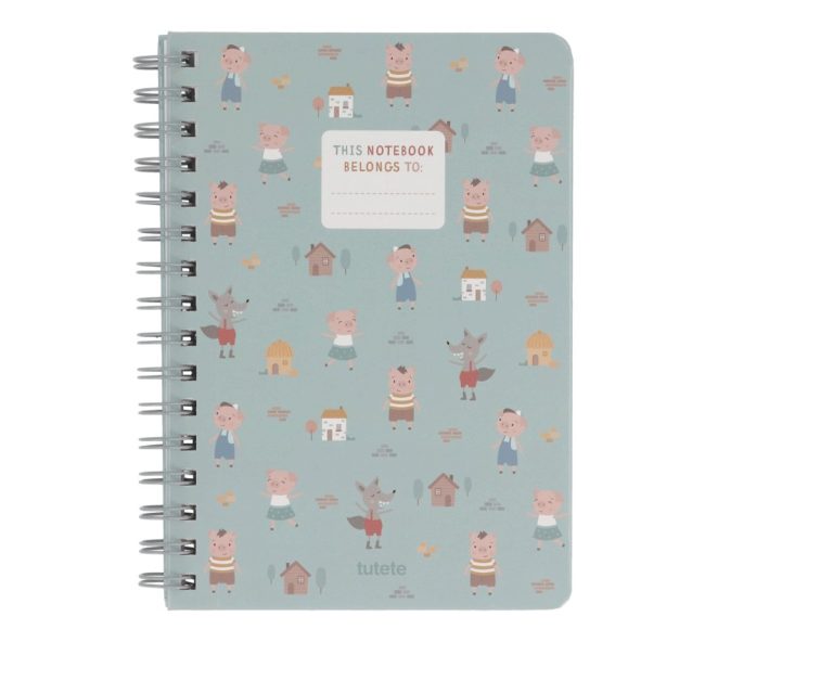 Libreta Escolar The Three Little Pigs - Imagen 1