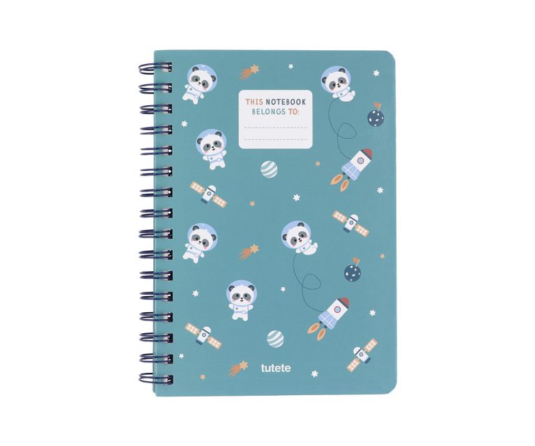 Libreta Escolar Pandas in Space - Imagen 1