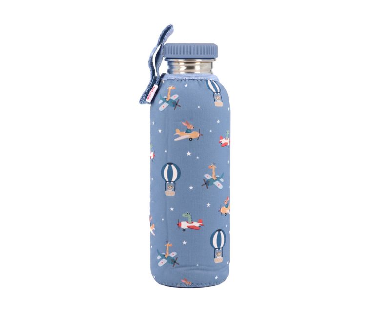 Botella Acero con Funda Planes 750ml - Imagen 1