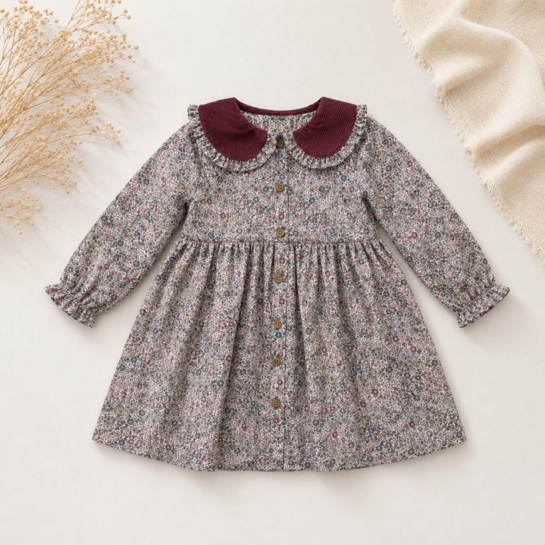 Vestido Liberty Teja - Imagen 1