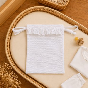 Bolsa muda pequeña Marisa Blanca