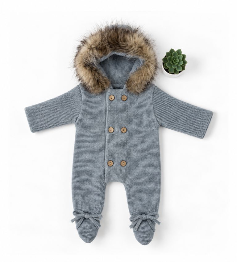 Pelele Capucha Gris - Imagen 1