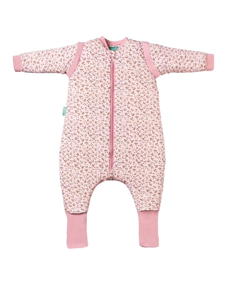 Pijama manta con mangas y calcetines antideslizantes - Misty Rose - TOG 2.5 - Imagen 1